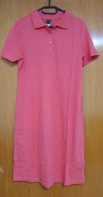 POLOKLEID KURZARM V-AUSSCHNITT VON BEST CONNECTIONS IN ROT HUMMER GR. 38NEU A084