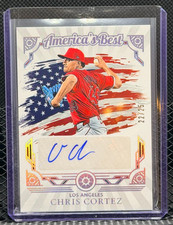 Chris Cortez 2025 Boys of Summer America's Best Auto Holo Silver #22/25 - Angels