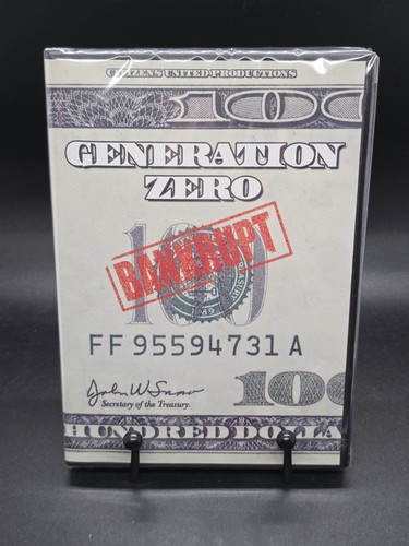 Generation Zero (DVD) NEU VERSIEGELT Breitbild Steve Bannon David Kraiser Neil Howe