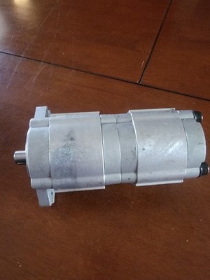 NEW ZhengQuan HGP-33A-F8/8R Hydraulic Tandem Gear Pump 8/8cc Excavator Skid Stee