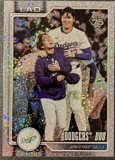 2026 Dodgers Duo Topps Series 1 Confetti Parallel Japan’s Finest Fuel L.A #265