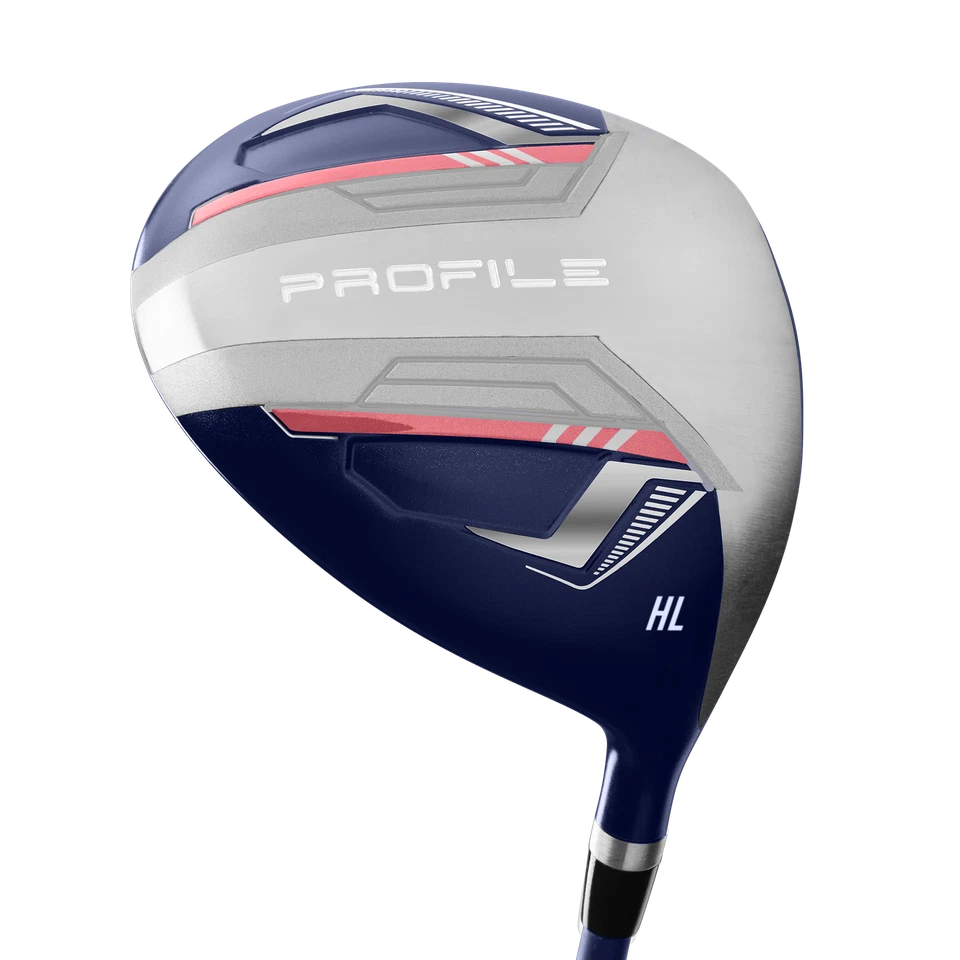 Women Wilson Profile Navy/Pink with Stand Bag Complete Set Club Set Graphite New - Image 2 of 4