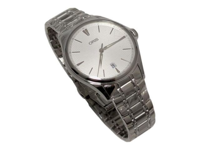 ORIS Artelier Date Automatic Silver Dial 40mm Sta… - image 2