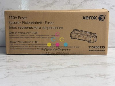 Partially Opened OEM Xerox VersaLink C600, C605 Fuser Unit 115R00135, 110V