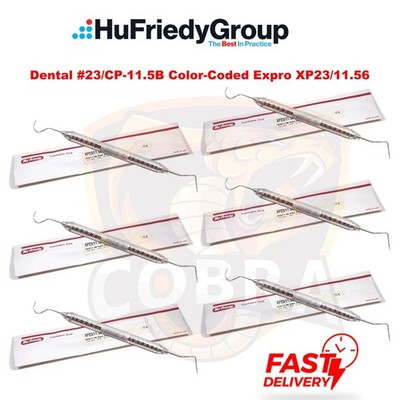Dental #23/CP-11.5B Color-Coded Expro XP23/11.56 HU FRIEDY 6 pcs