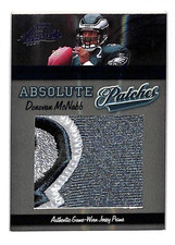 2007 PLAYOFF ABSOLUTE DONOVAN MCNABB PATCHES LOGO PATCH #D 1/1