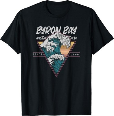Byron Bay New South Wales Australia Surf Great Wave T-Shirt
