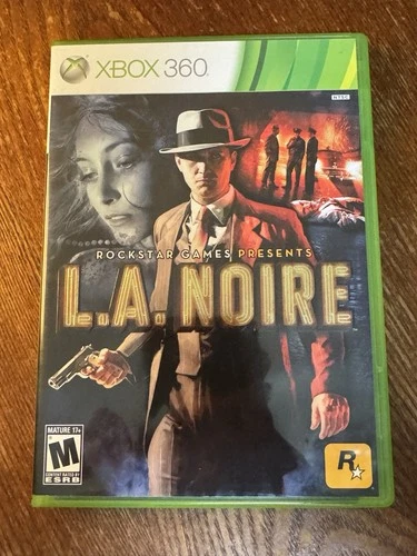 L.A. Noire Xbox 360 Pursuit Challenge Badge Complete CIB Pristine Condition