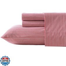 Nautica - King Sheet Set, Lightweight and Breathable Cotton Perca