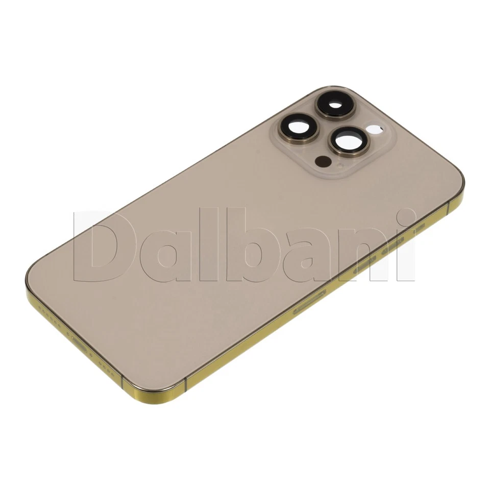 Gold Replacement Full Frame For iPhone 14 Pro Max Battery Cover (International) - Image 2 of 4