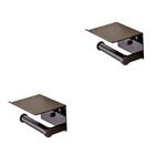  2 Pack Klorollenständer Toilettengewebehalter Toilettenpapierhalter