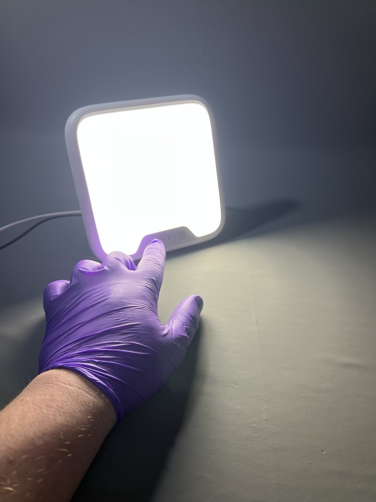 SAD Light Therapy Lamp UV-Free 10,000 Lux Daylight Light Dimmable With Timer