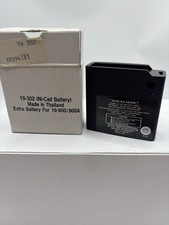 Vintage Realistic model 19-302 battery pack for UHF FM handheld transceivers.