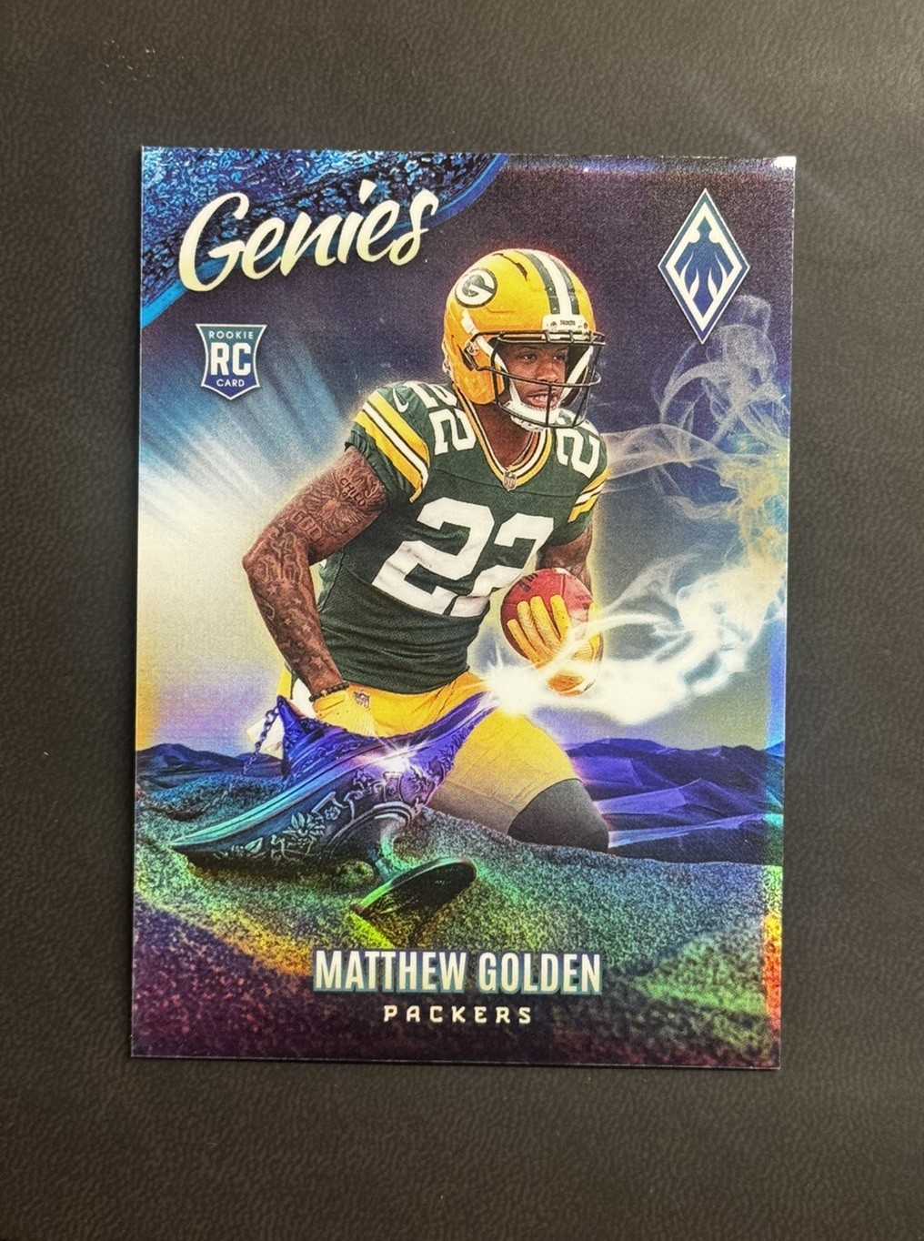 2025 Panini Phoenix- Matthew Golden Genies #17 RC Case Hit SSP- Packers