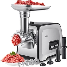 Meat Grinder, Sausage Stuffer, [2800W Max] Electric Meat Mincer
