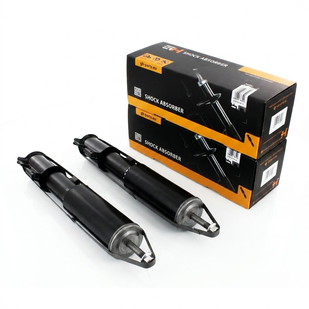 2x Gas Shock Absorbers Front Right and Left for Ford Transit 09.1991-03.2000