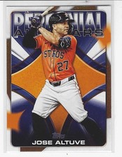 2026 Jose Altuve Topps Series 1 Celebration Perennial All Stars Astros PAS-4