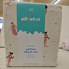 Twin Mermaid Cotton Kids' Sheet Set - Pillowfort