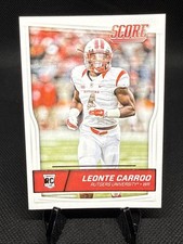 2016 Score Leonte Carroo Rookie #369 Rutgers Scarlet Knights