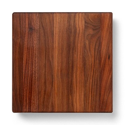 John Boos B Series Square Wood Cutting Board with Feet, 12'' x 12'', Walnut