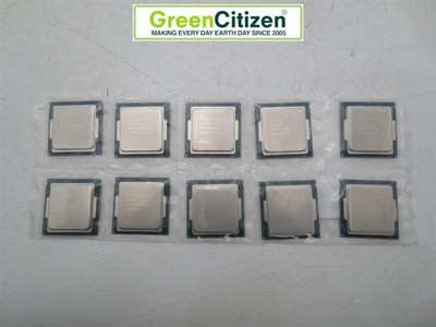 Lot of 10 Intel Core i3-6100 SR2HG 3.70GHz 3MB 2-Core LGA1151 CPU Processor 