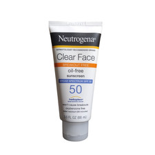 Neutrogena Clear Face Oil-Free Sunscreen with Broad Spectrum SPF 50 - 3.0 FL OZ