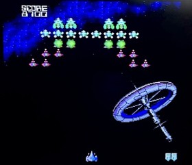 Galaga &rsquo;90 (TurboGrafx-16) Retro Video Game - Tested