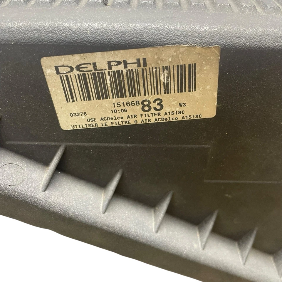 GMC Yukon Escalade Sierra filtro limpiador de aire caja de admisión caja de aire 5.3 6.0 01-06 OEM Foto 3 de 4