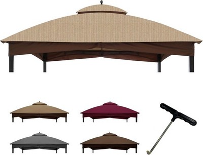 Coastshade Replacement Gazebo Canopy  for Lowe's Allen Roth Heavy Duty Roof