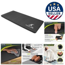 Travel-Friendly Yoga Knee Pad 15mm - Slip-Resistant Elbow Cushion for Comfort