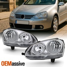 Fit 2006 2007 2008 2009 Volkswagen Jetta Gti Headlights Lights Lamps 06 07 08 09
