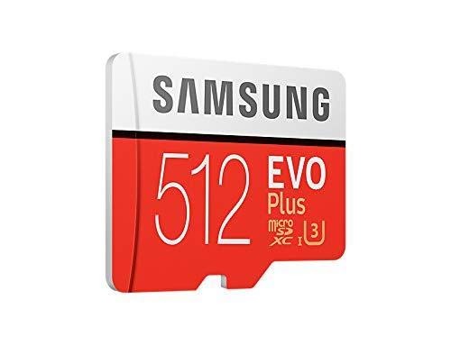 SAMSUNG microSDXC 512GB Class10 U3 4K compatible R:100MB/s W:90MB/s UHS-I EVO Pl - 第 2/4 張圖片