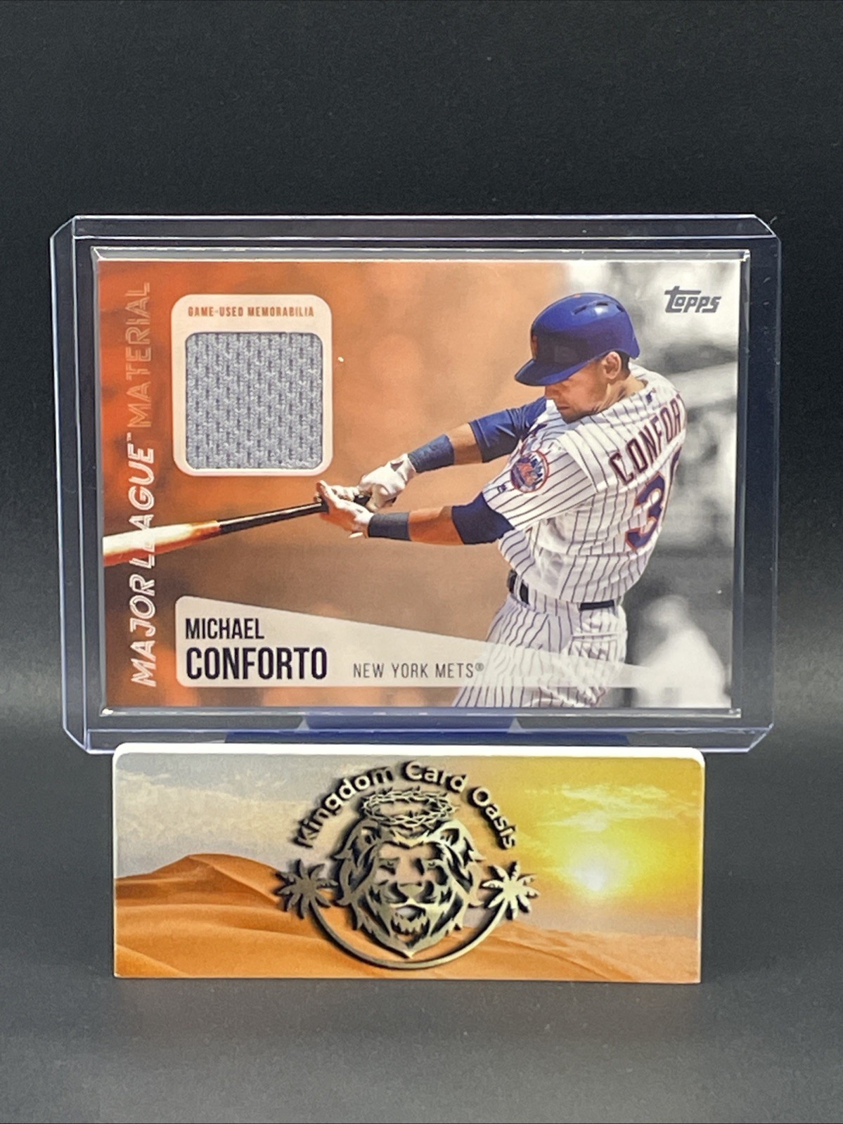 💥2019 Topps Major League Material Relics Michael Conforto #MLM-MC Game Used💥