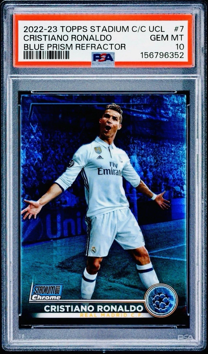 Topps Cristiano Ronaldo Soccer Sports Trading Card Singles for