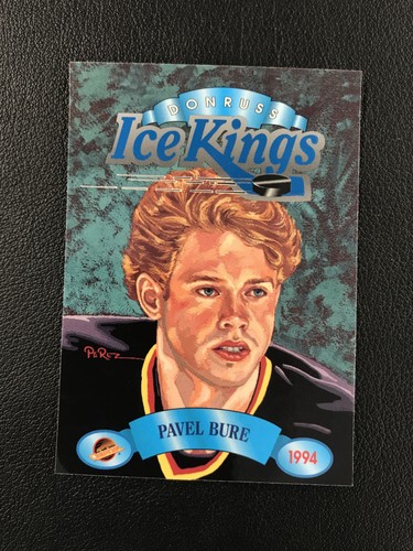 1993-94 Donruss #8 Pavel Bure Ice Kings Vancouver Canucks - Picture 1 of 2