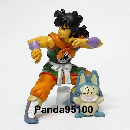 FIGURINE YAMSHA + PLUME DRAGON BALL Z DBZ GASHAPON FIGURE HG 2 rare figura - Photo 1/1