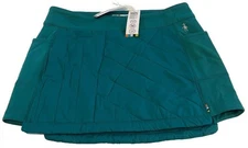 NWT Smartwool Smartloft Zip Skirt Apres Ski Snowboard Snow Puffer Green - S