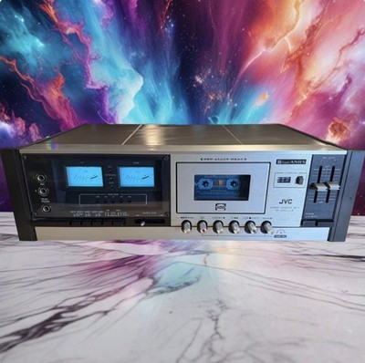 Vintage JVC KD-S200 MKII Cassette Deck VU Meters FULL FRESH