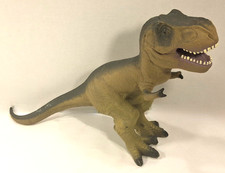 20" T-Rex Dinosaur Toy Toys R Us 2016 Large Figure Brown Realistic TRU Realistic