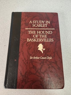 Sherlock Holmes - A Study in Scarlet & The Hound of the Baskervilles - HC 1986