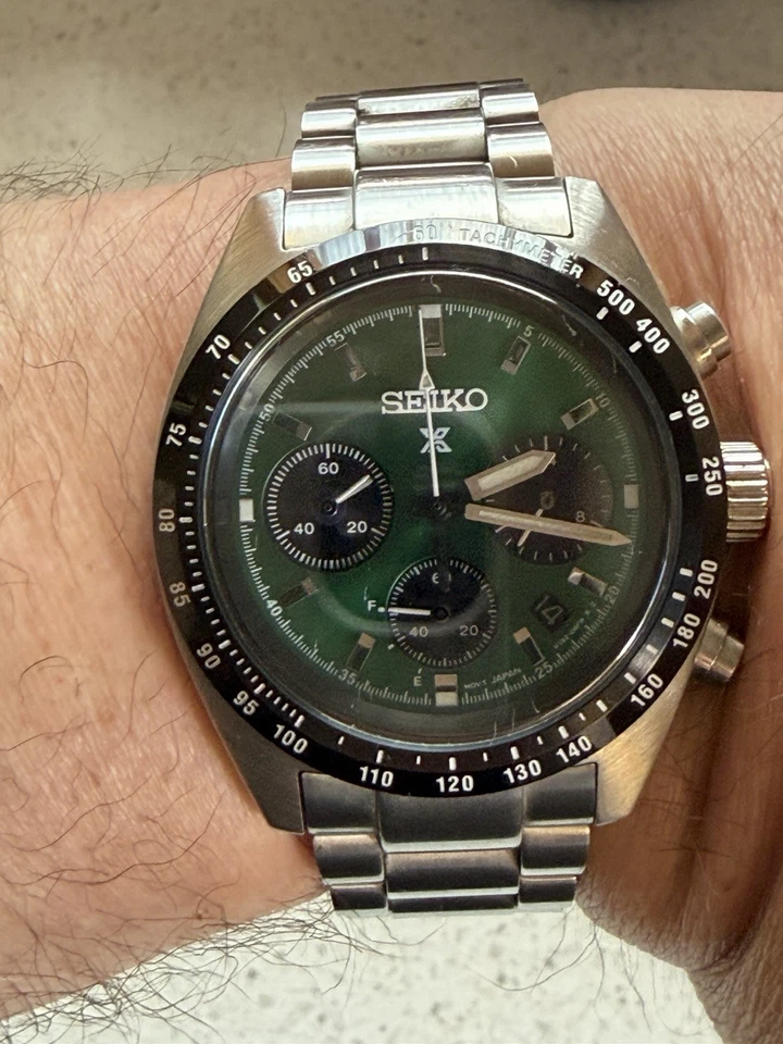 Seiko Prospex SSC933P Speed Timer Solar Chronograph - image 2 of 4