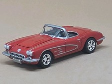 1958 58 Chevy Corvette Limited Edition Collectible Diecast 164 Classic Car Red