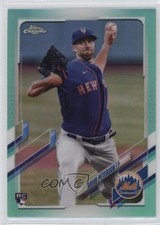 2021 Topps Chrome Aqua Refractor 168/199 David Peterson #133 sy5