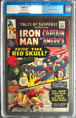 TALES OF SUSPENSE #65      (Marvel Comics May 1965)     OW/W pages      CGC 9.0