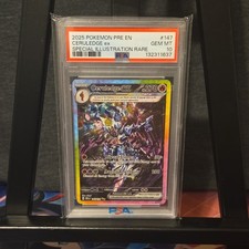 Pokemon TCG Ceruledge ex 147/131 Prismatic Evolutions SIR Holo PSA 10 EN