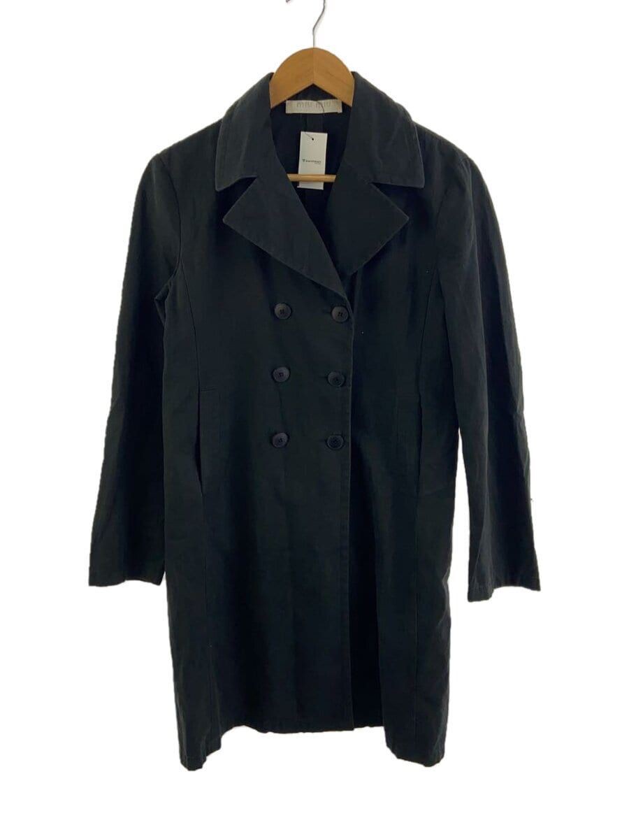 ALTRA MIU altro cappotto 40 cotone nero