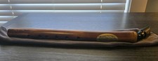 VTG Old World Flutemakers FLUTE Clarinet B5 Hand Made Wood Signed Bamboo