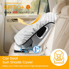 Baby Car Seat Sun Shade Cover, Infant Car Seat Heat Protector Keeps Your Toddler