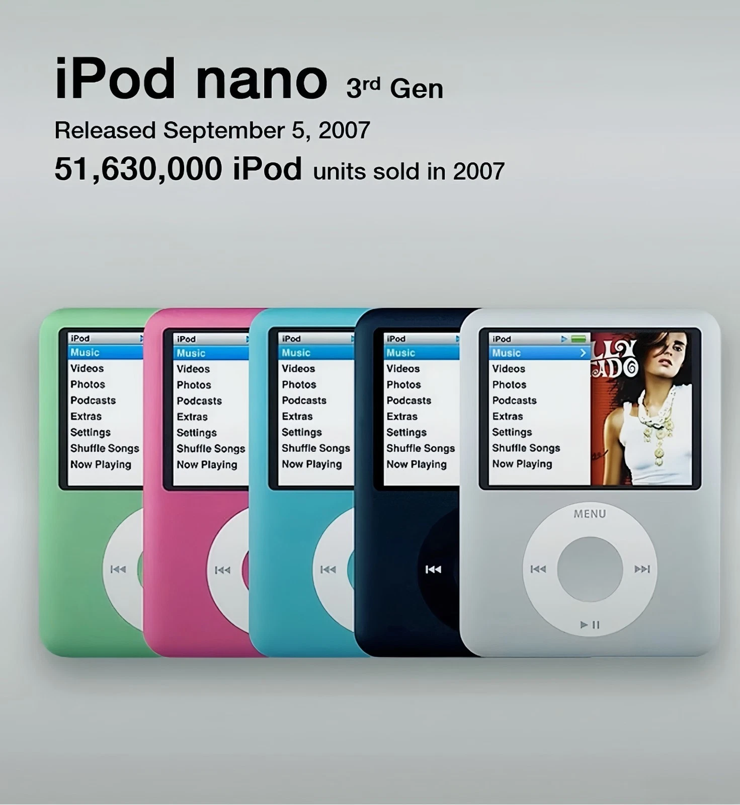 iPod nano 3rd Gen