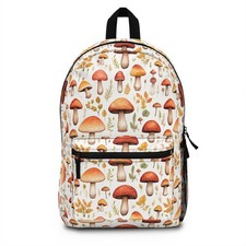 Mushroom Backpack  Fun School Bookbag